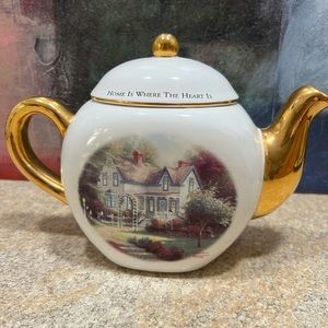 Antique Thomas Kinkade tea pot